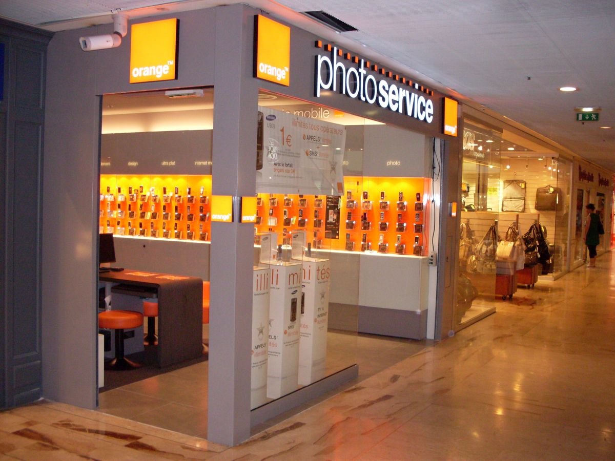 Aménagement · Photoservice - Boutiques Orange · France