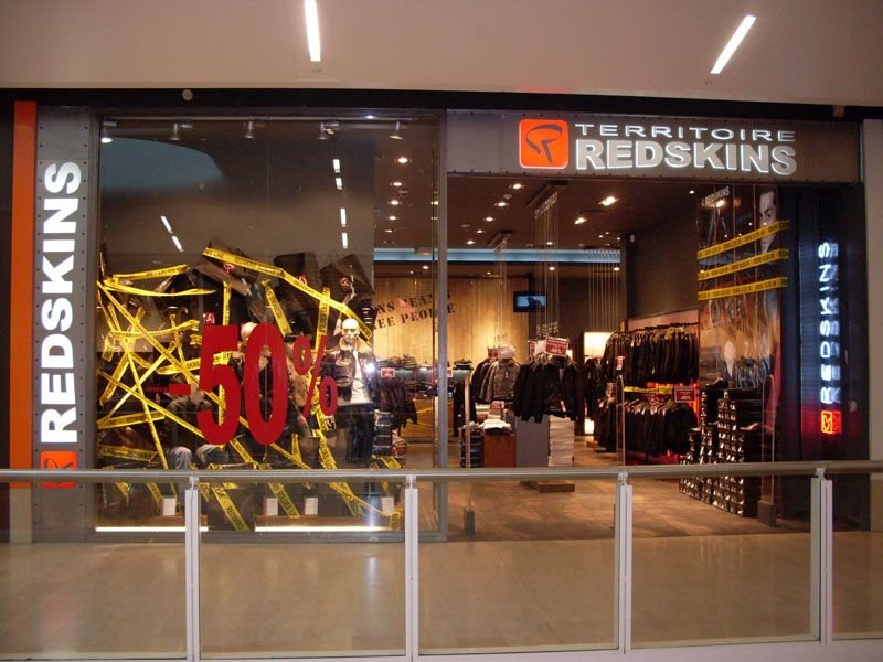 Aménagement · Redskins - Boutiques Anvers & Lille